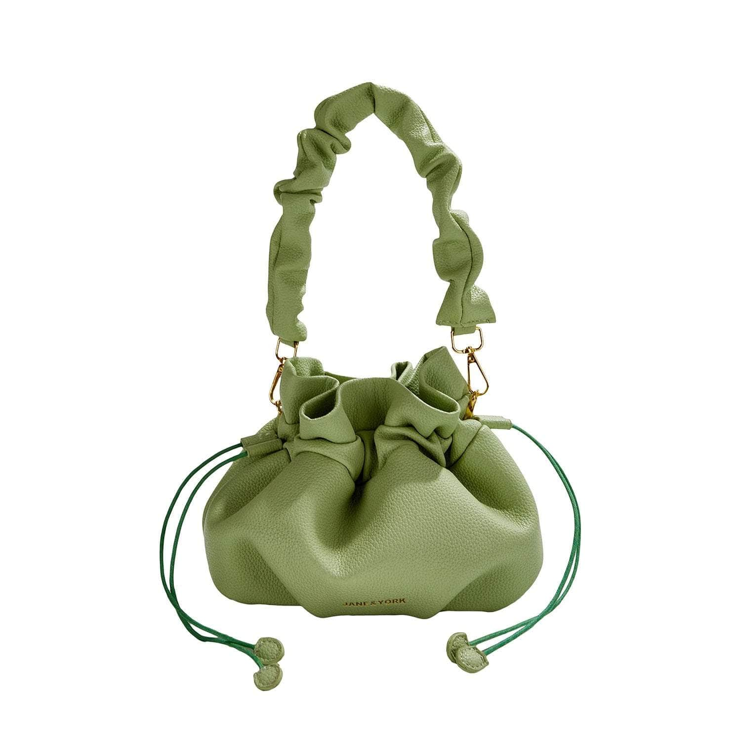 Stylish Wrinkled Shoulder Handbag