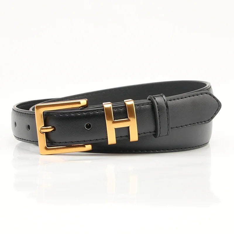 Thin Luxury PU Leather Belts for Women 1 / 106cm