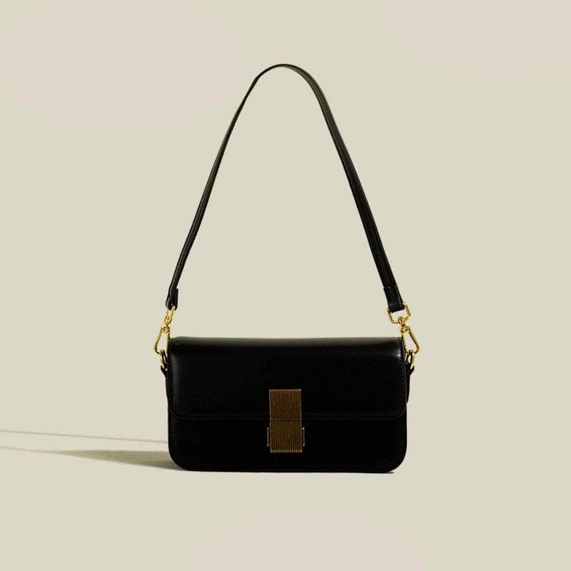 Tofu Shoulder Crossbody Purse Black