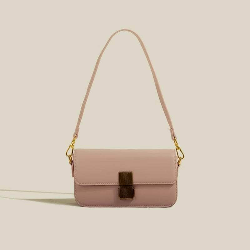 Tofu Shoulder Crossbody Purse Pink