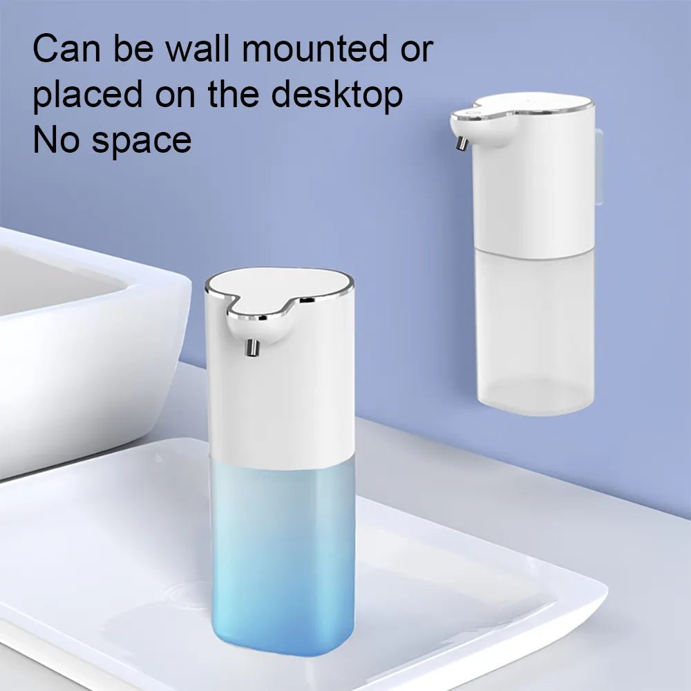 Touchless Automatic Soap Dispenser - Sensor Foam, Type-C Charging, High Capacity, Smart Liquid Soap with Adjustable Switch