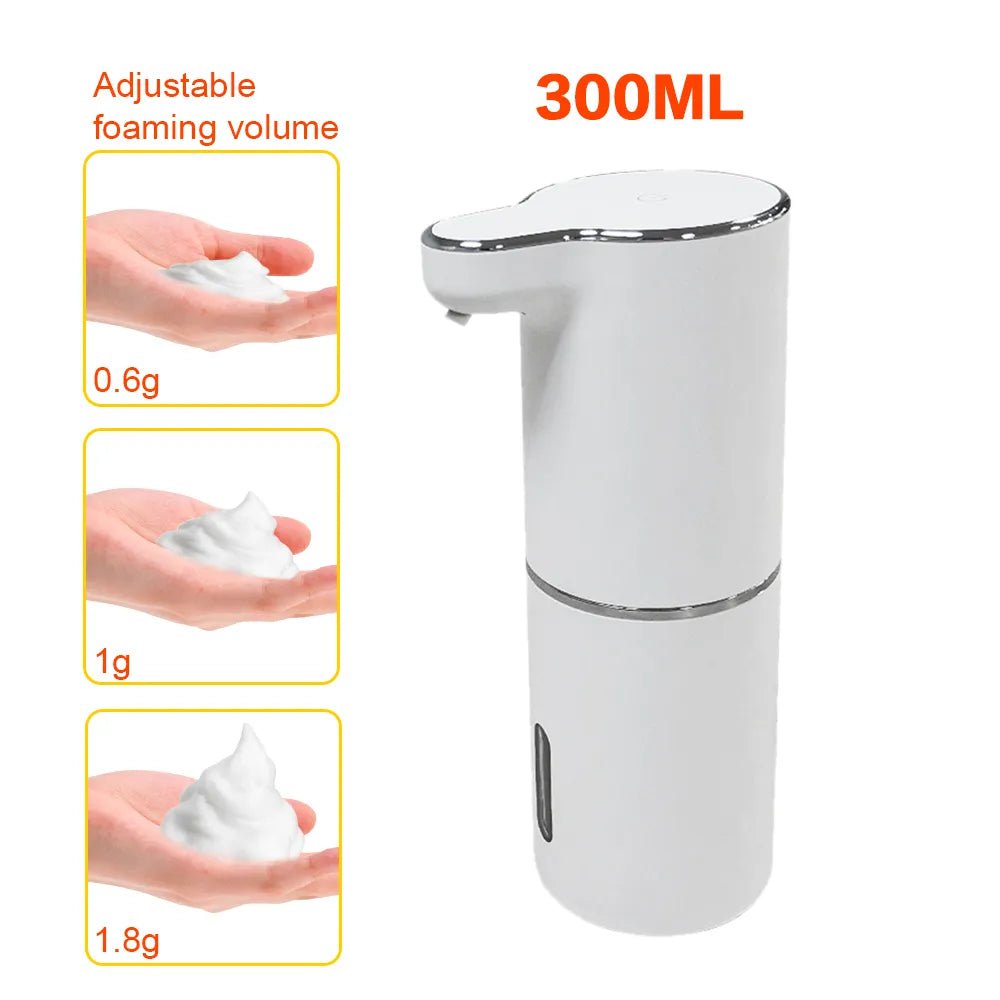 Touchless Automatic Soap Dispenser - Sensor Foam, Type-C Charging, High Capacity, Smart Liquid Soap with Adjustable Switch Upgraded A 1PC