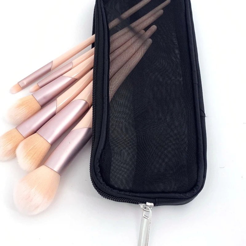 Travel-Friendly Makeup Brush Case