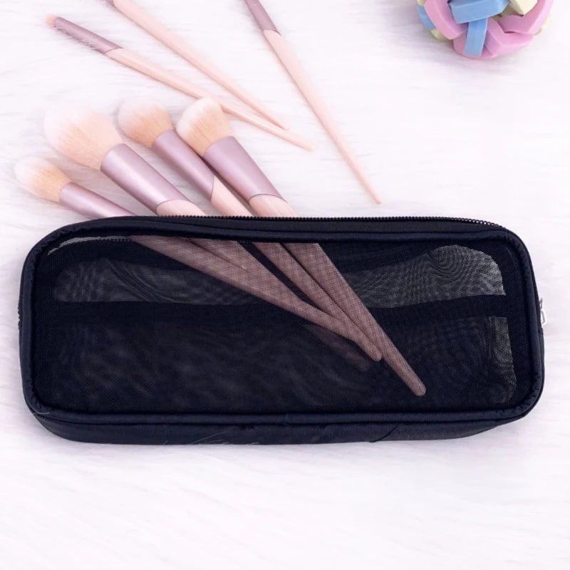 Travel-Friendly Makeup Brush Case