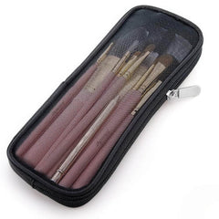 Travel-Friendly Makeup Brush Case