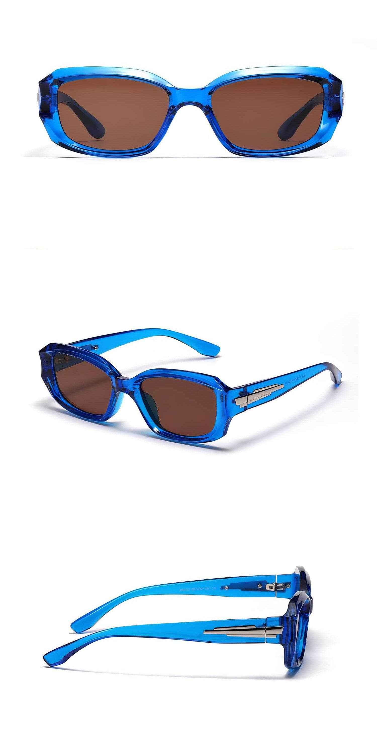 Trendy Clear Frame Sunglasses