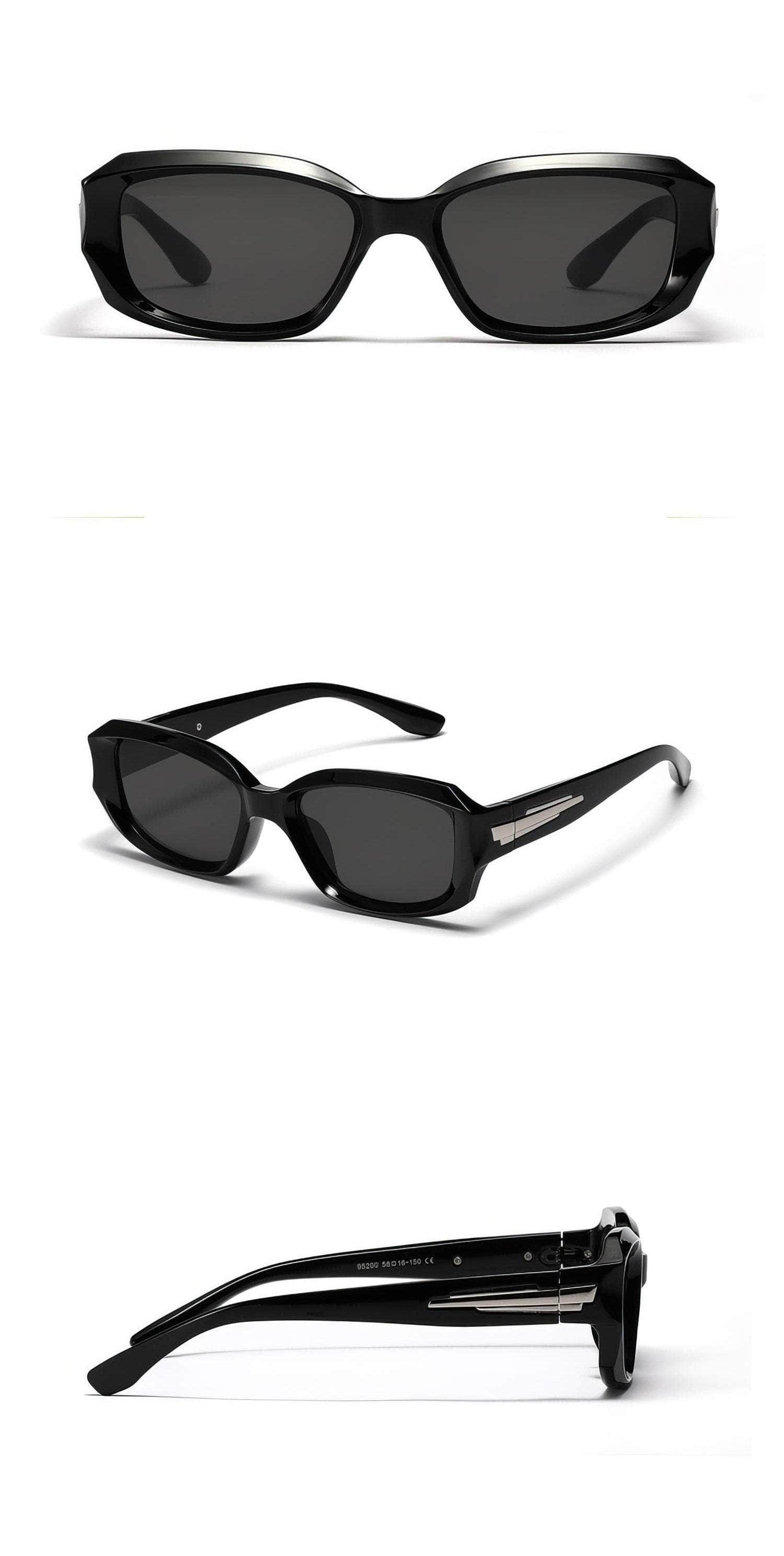 Trendy Clear Frame Sunglasses