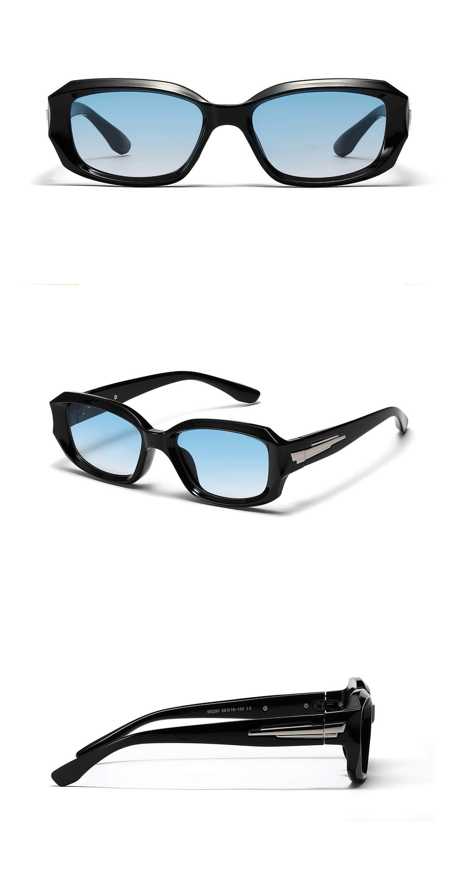 Trendy Clear Frame Sunglasses