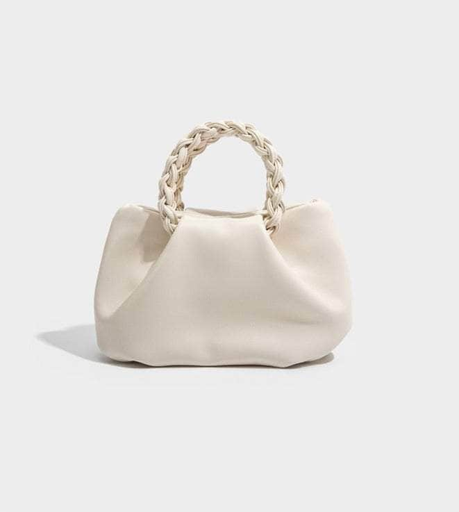 Trendy Cute Ladies Handbag Ivory