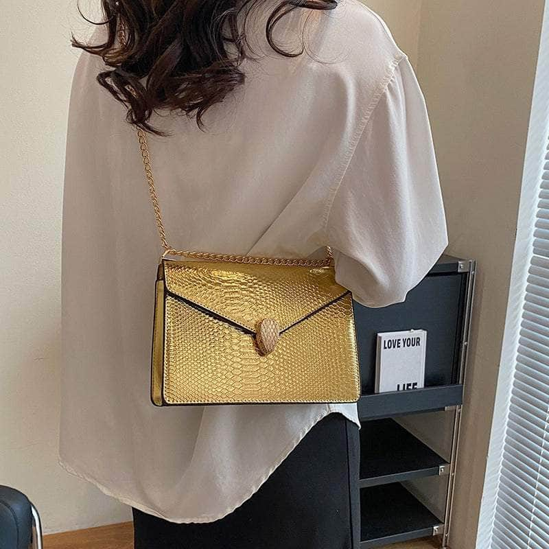 Trendy Flap Chain Crossbody Bag