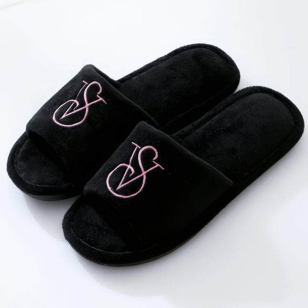 Trendy Fluffy Slippers for Women: Casual, Elegant, and Fashionable Designer Shoes, with a Cotton Open Toe Platform