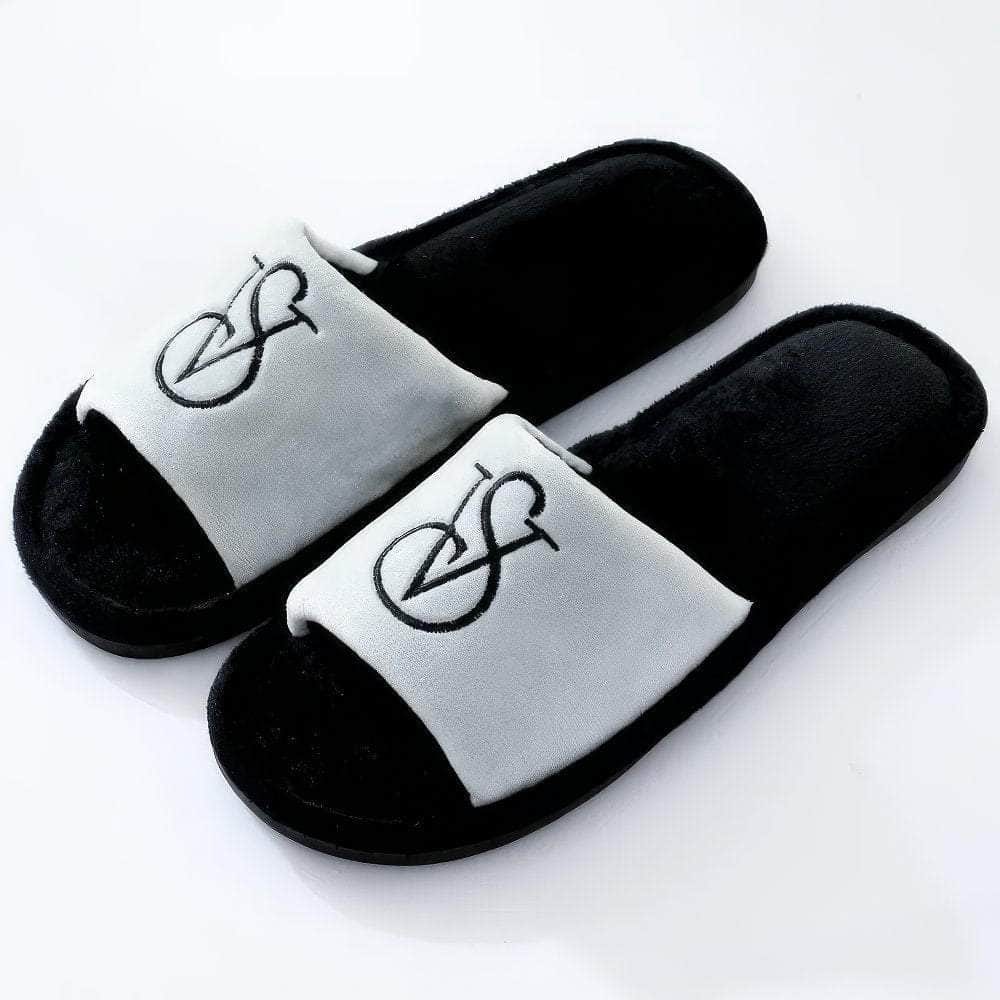 Trendy Fluffy Slippers for Women: Casual, Elegant, and Fashionable Designer Shoes, with a Cotton Open Toe Platform