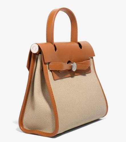 Trendy PU leather handbag with a retro twist