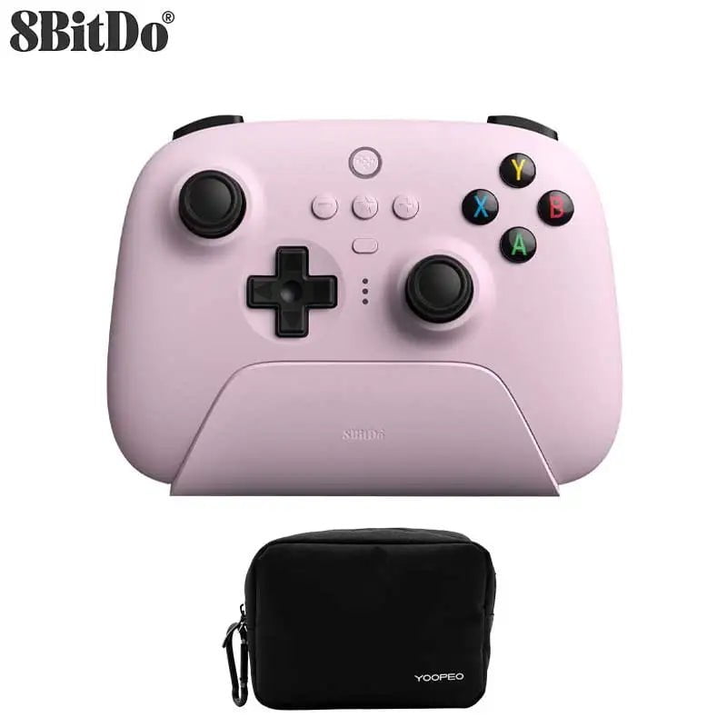 Ultimate Wireless Gaming Controller with Charging Dock Pink with Bag / 2.4g