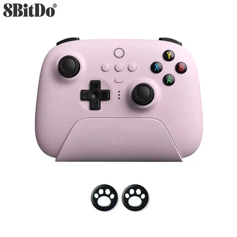 Ultimate Wireless Gaming Controller with Charging Dock Pink with Gift / 2.4g
