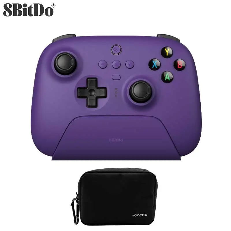 Ultimate Wireless Gaming Controller with Charging Dock Purple with Bag / 2.4g