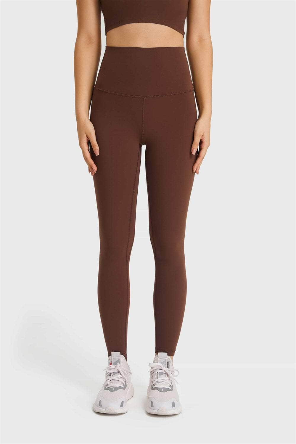 Ultra Soft High Waist Leggings Coffee / 4