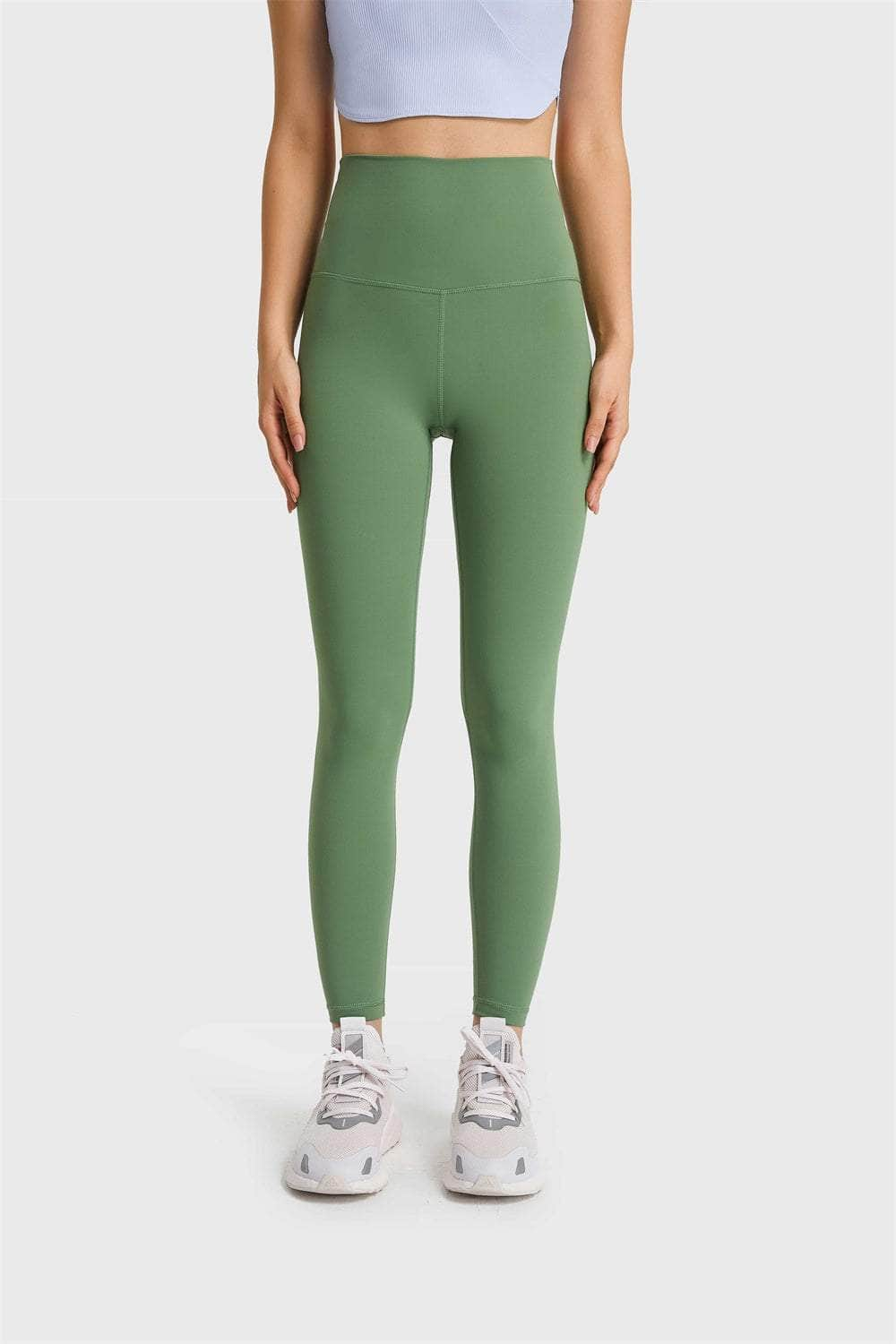 Ultra Soft High Waist Leggings Green / 4