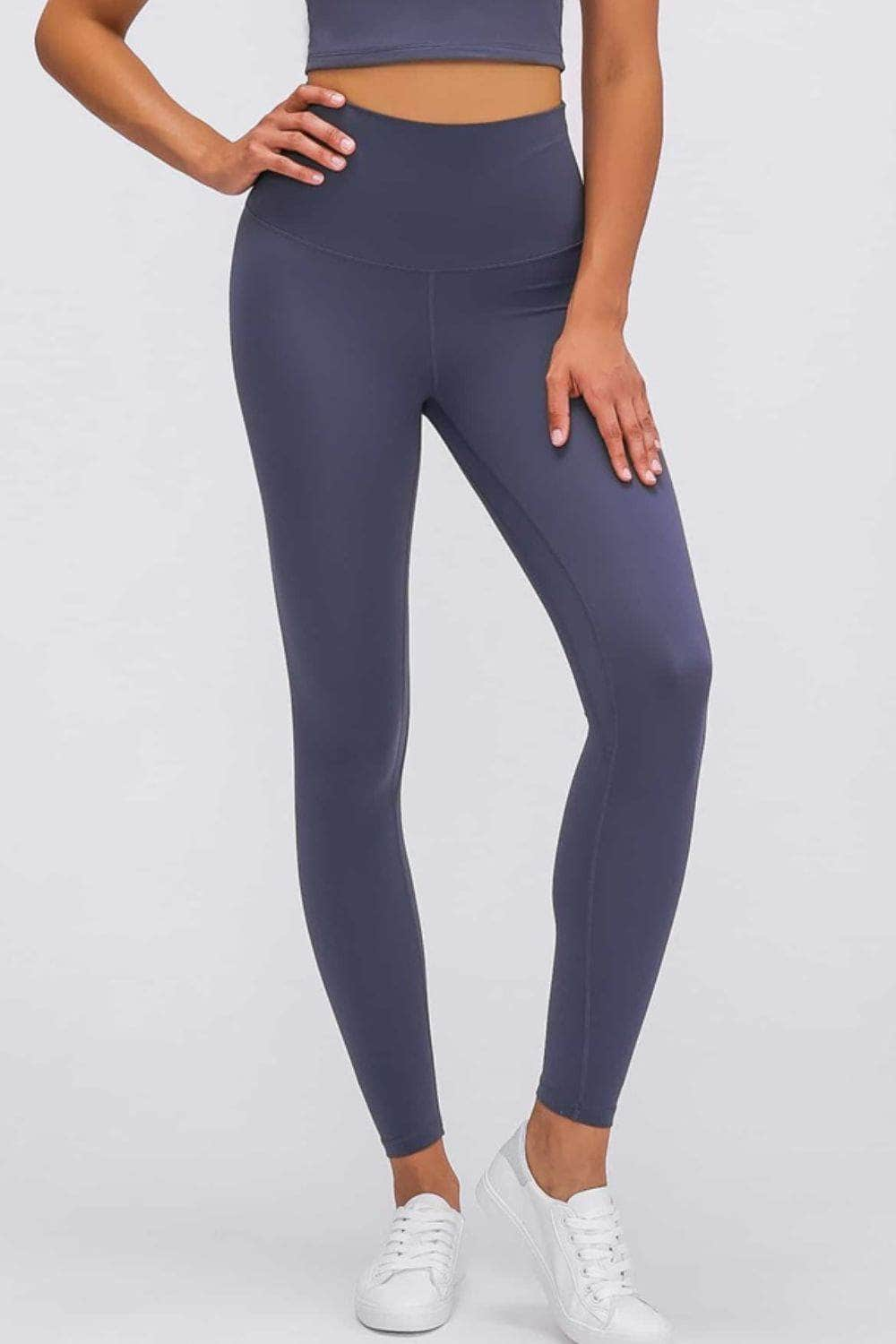 Ultra Soft High Waist Leggings Steel / 4