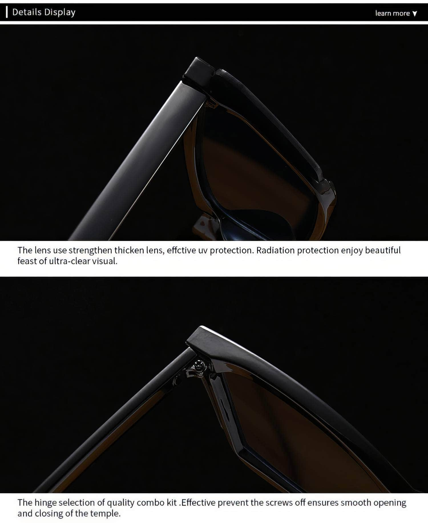 Unique Sleek Frame Sunglasses