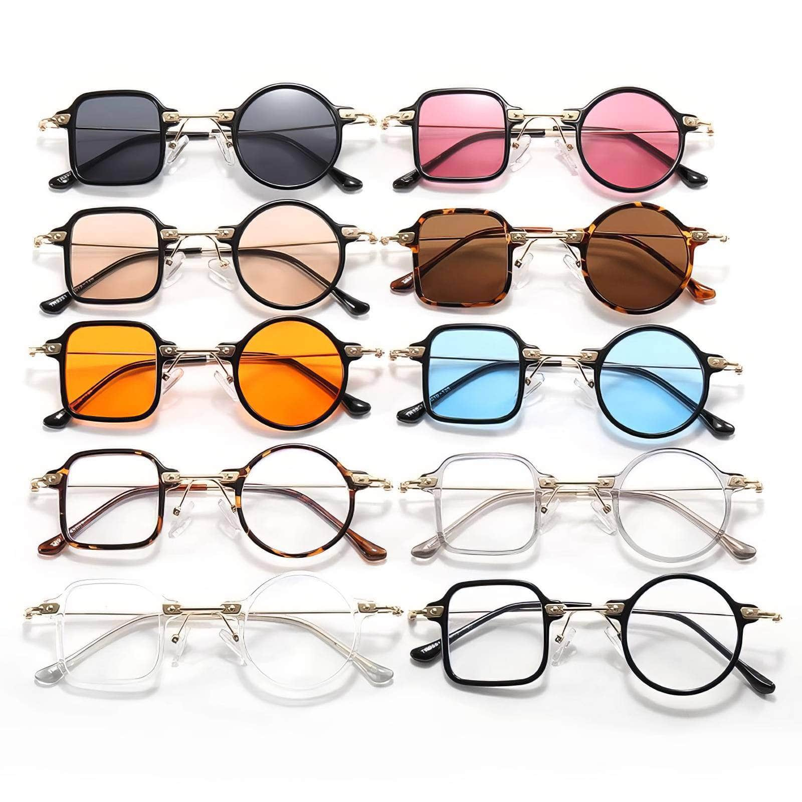 Unique Square Round Eyewear