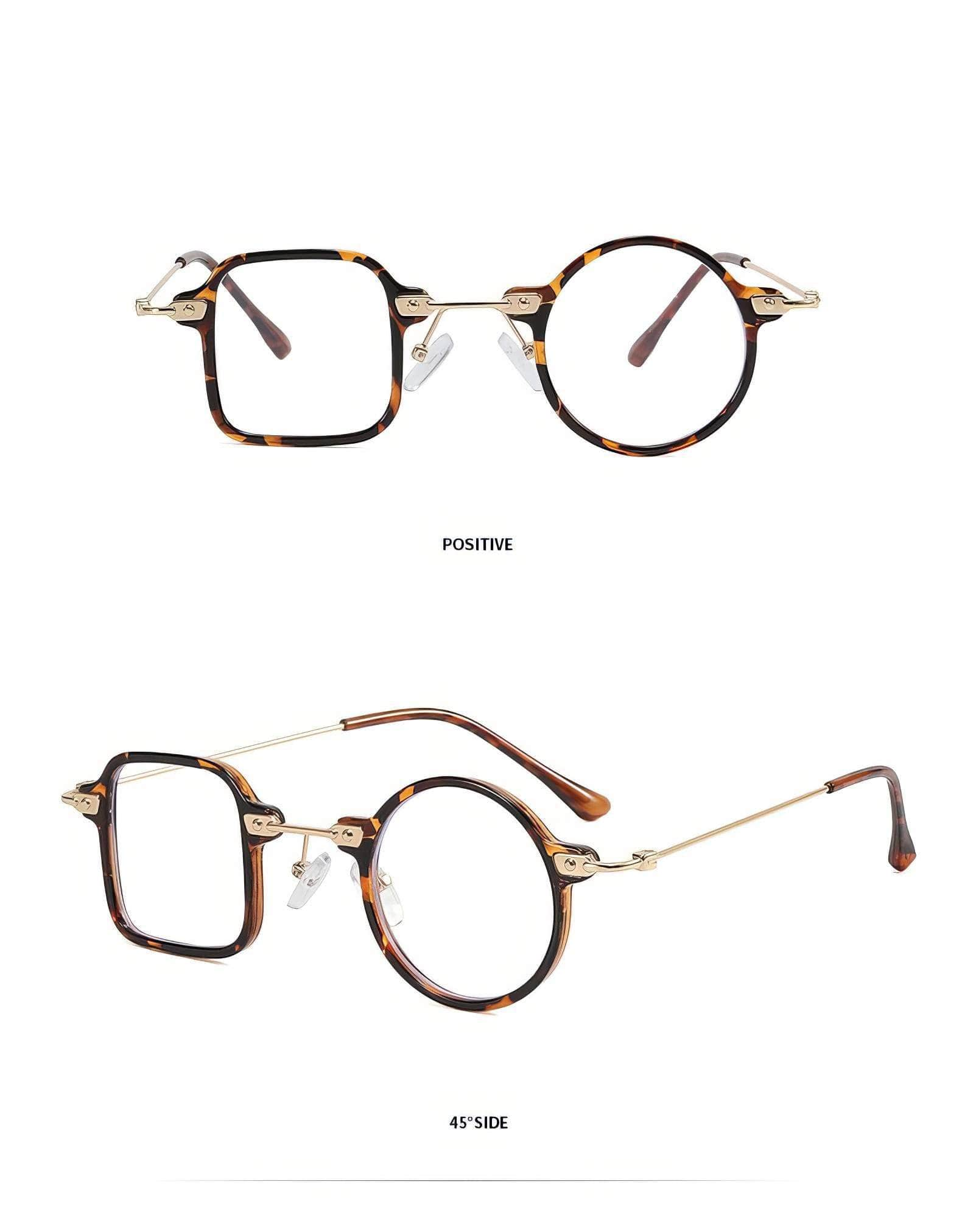 Unique Square Round Eyewear