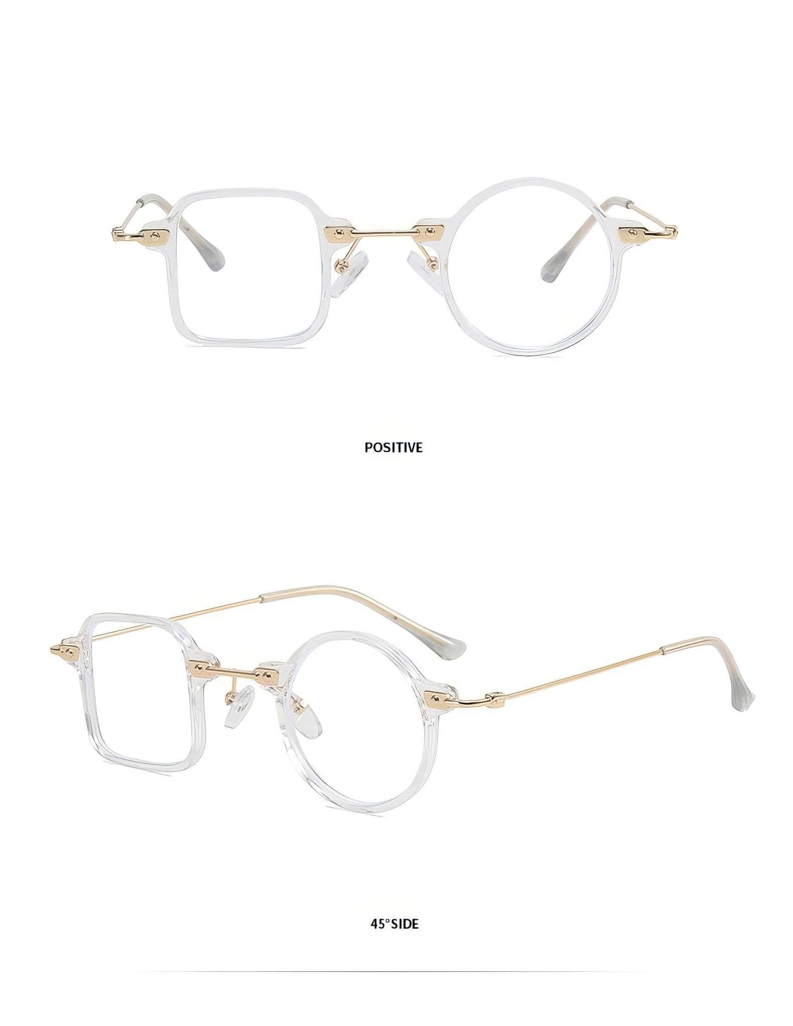 Unique Square Round Eyewear