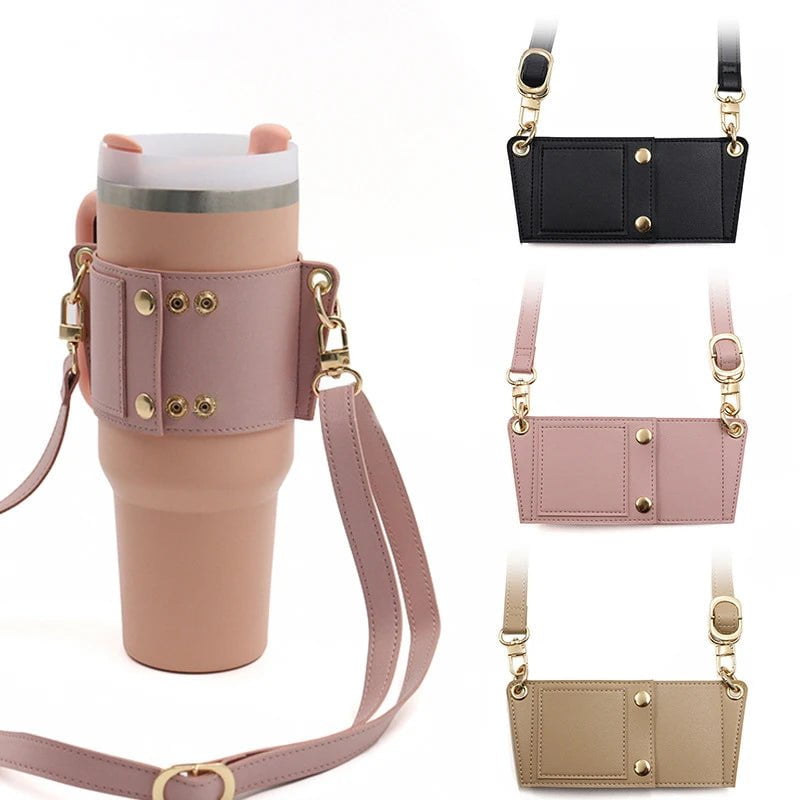 Universal Water Bottle Carrier with Shoulder Strap