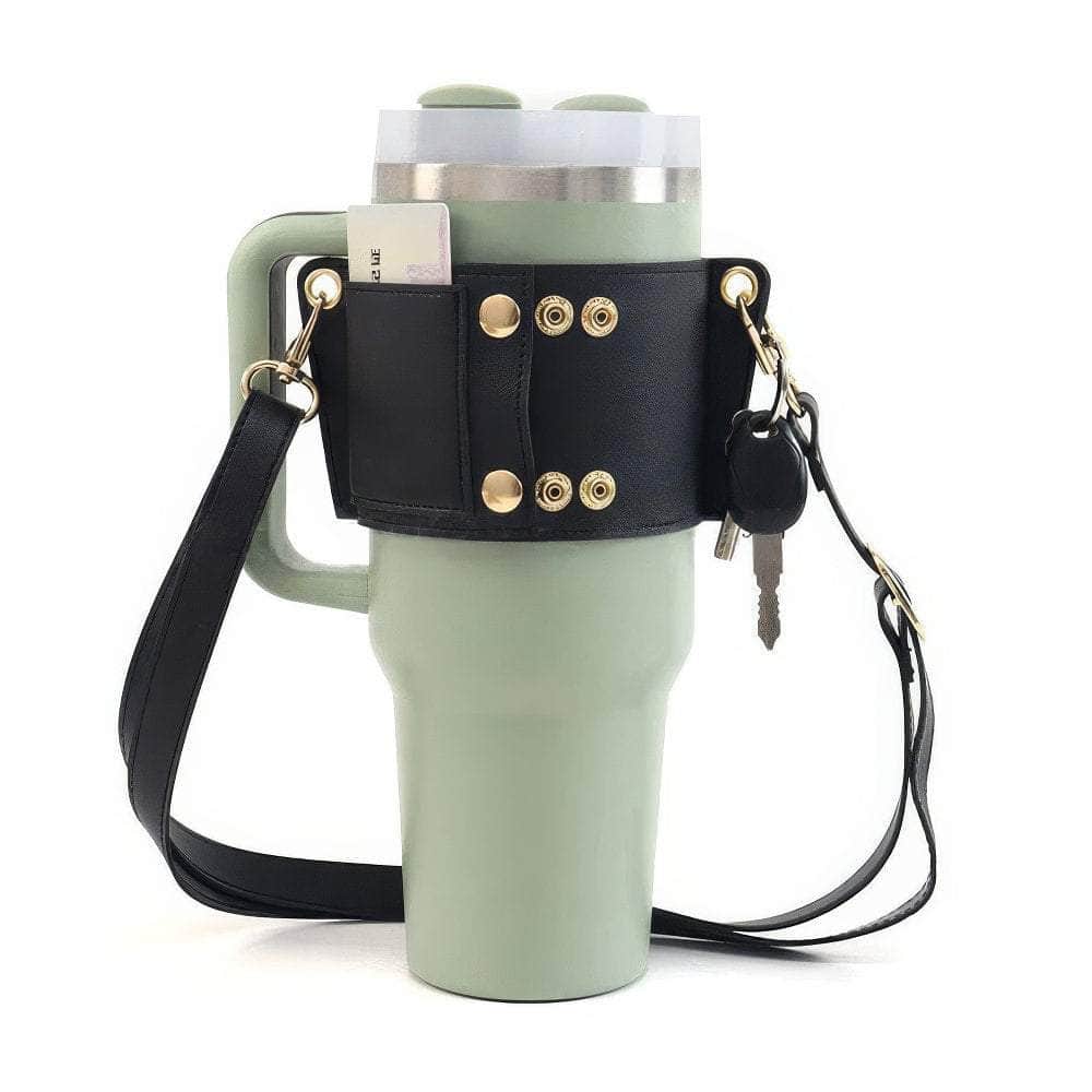 Universal Water Bottle Carrier with Shoulder Strap