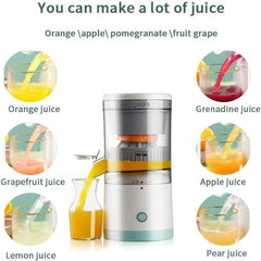 USB Rechargeable Electric Juicer Juice Cup white