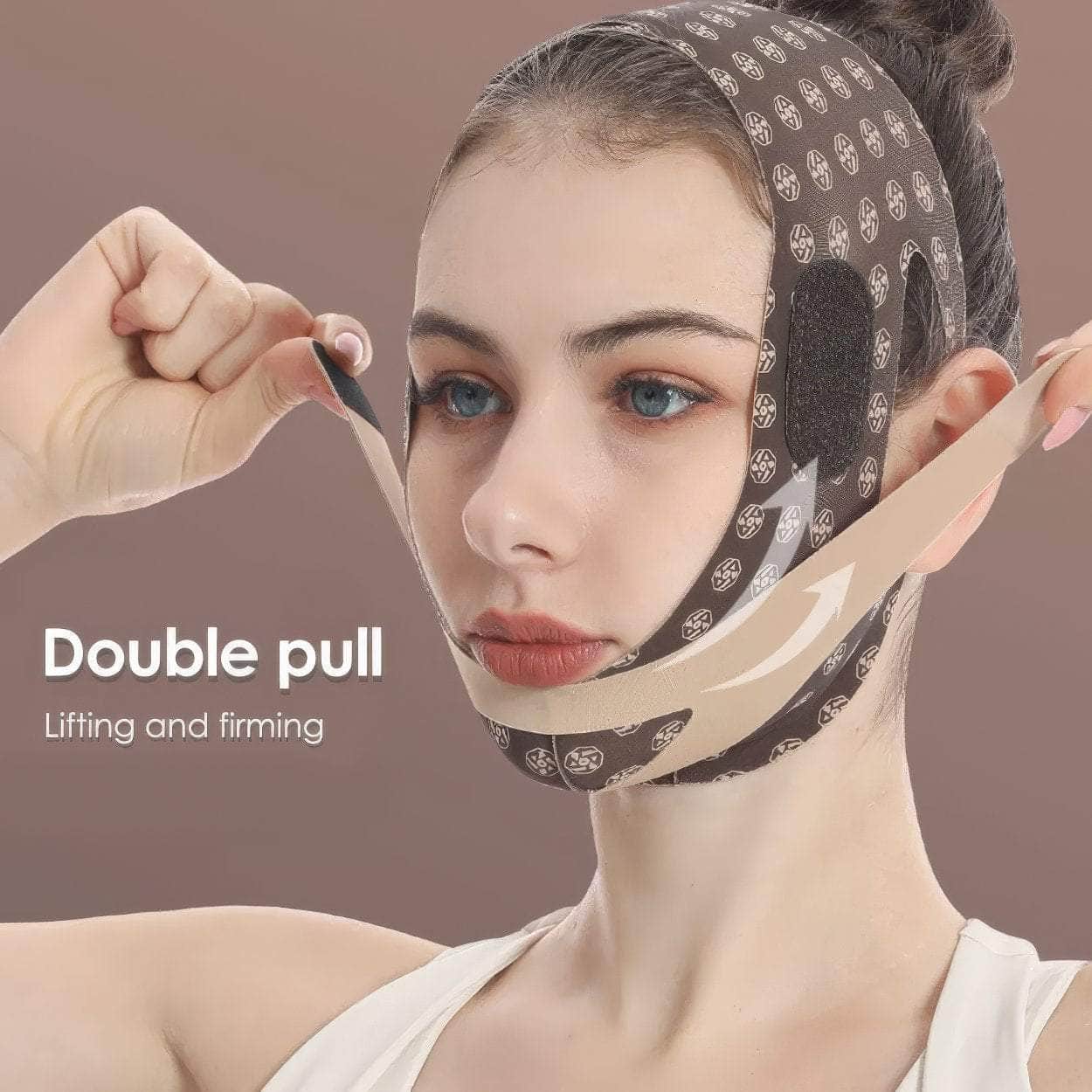 V-Line Shaping Face Mask for Chin Up, Face Sculpting, Facial Slimming, Sleep Mask, Face Lifting Belt