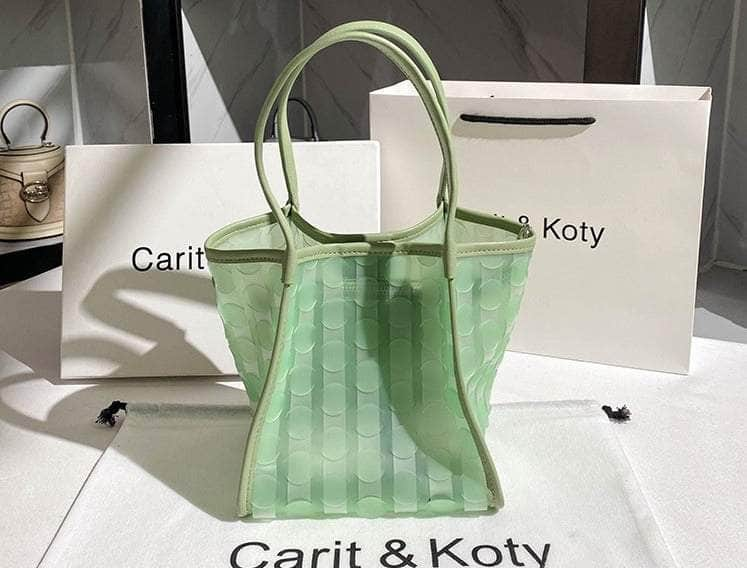 Vibrant Jelly Colored Tote Bag