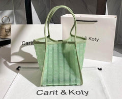 Vibrant Jelly Colored Tote Bag