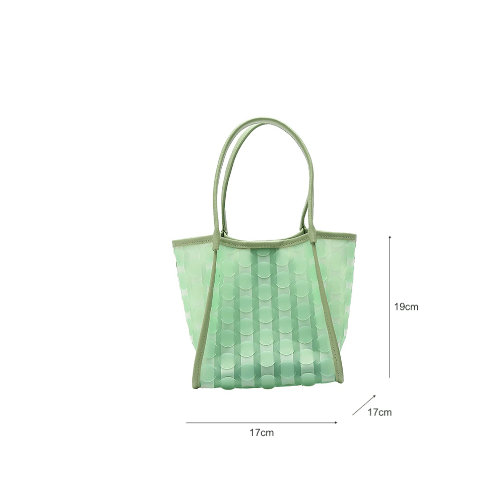 Vibrant Jelly Colored Tote Bag