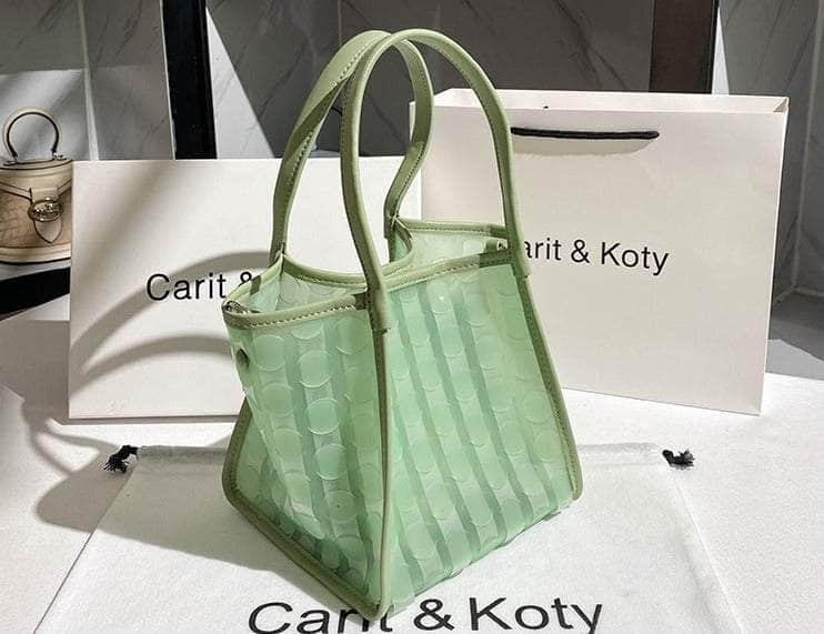 Vibrant Jelly Colored Tote Bag