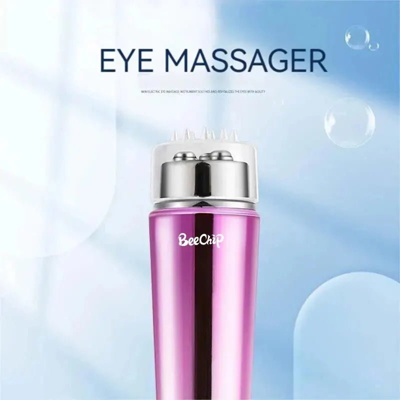 Vibrating Massager: Remove Dark Eye Circles, Eye Bags, Mini Massage Pen - Lifting and Firming Beauty Instrument green