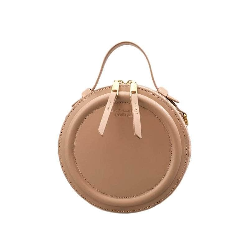 Vintage Circular Style Shoulder Purse