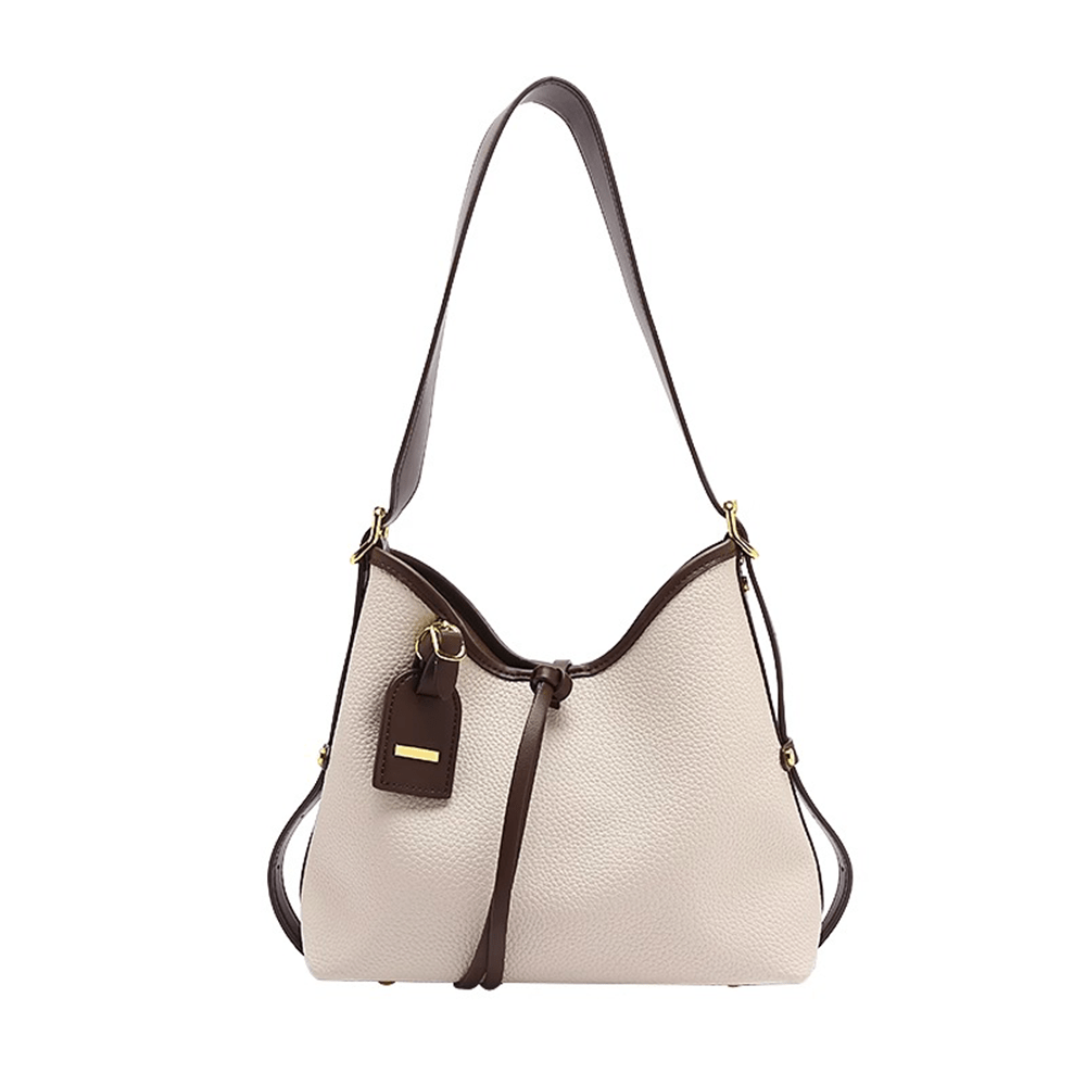 Vintage Grain Texture Hobo Bag