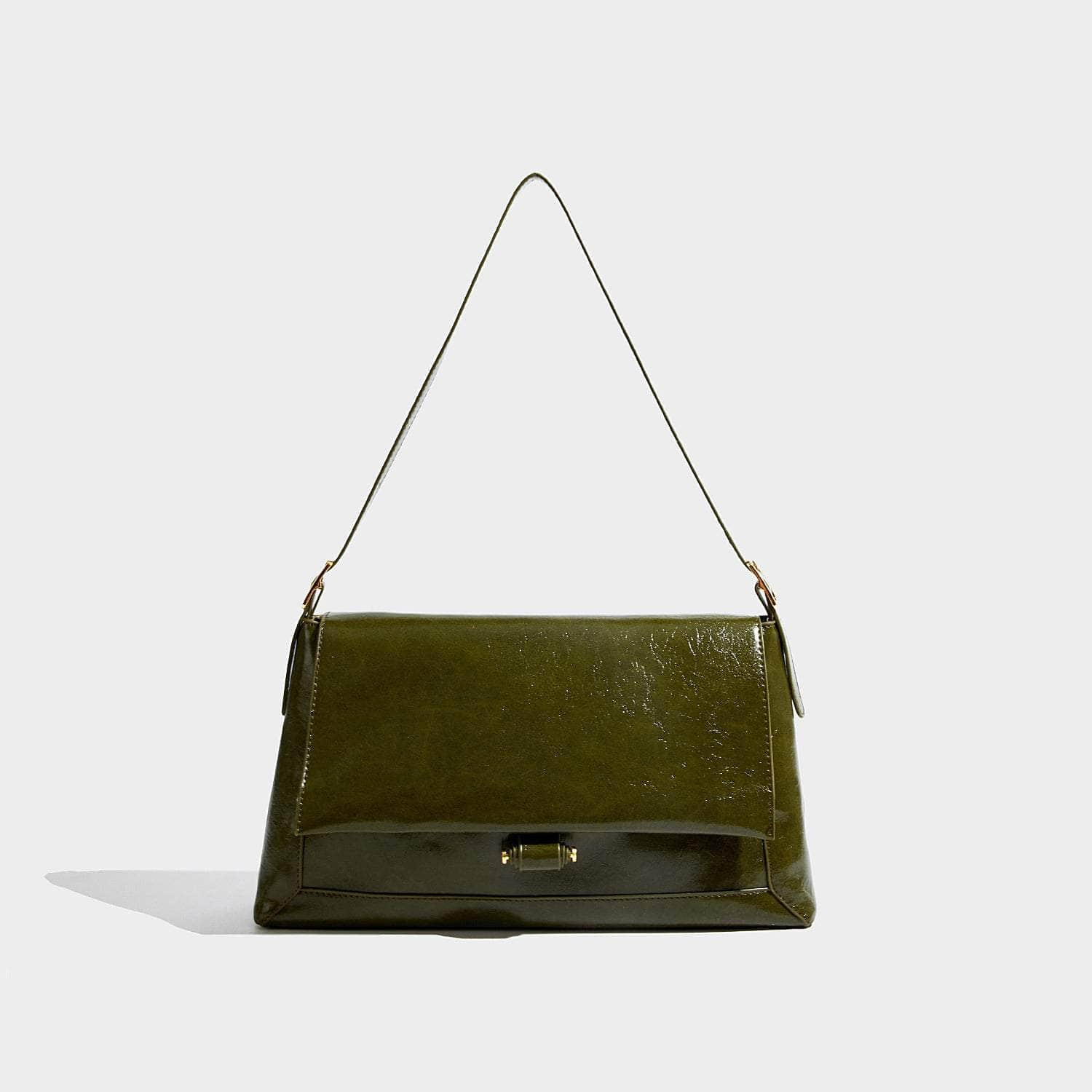 Vintage Inspired Shoulder Armpit Bag Green