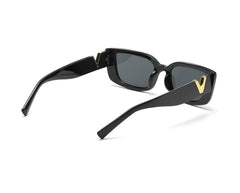 Vintage Retro Classic Sunglasses black/gray / Resin