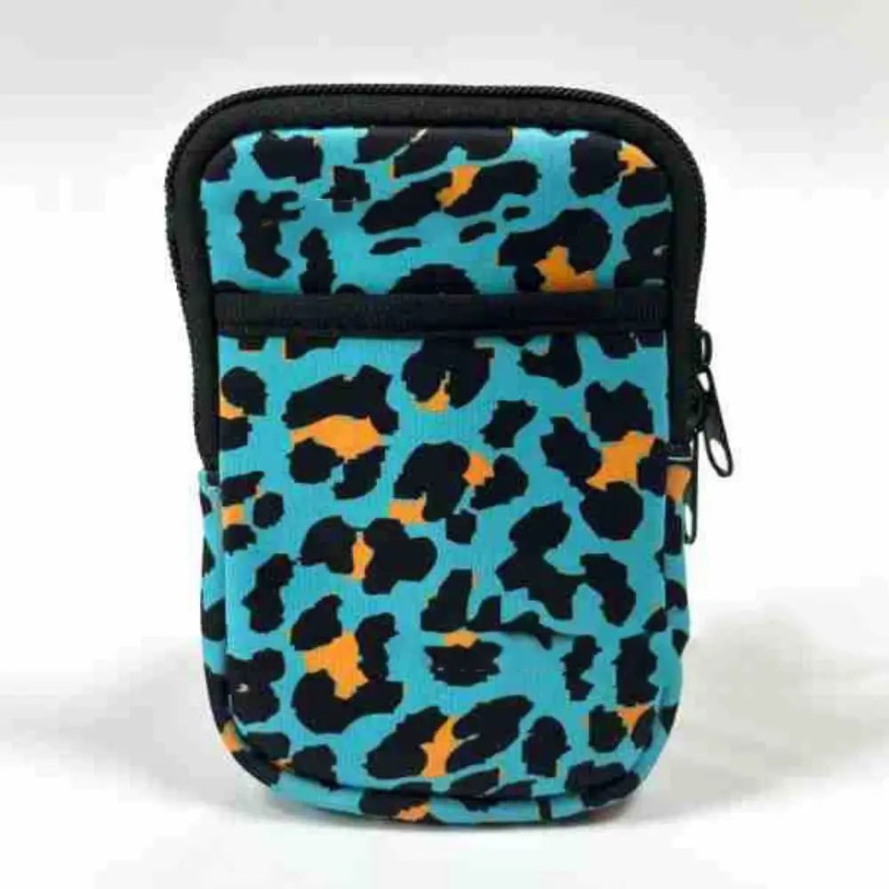 Water Bottle Pouch for Stanley Quencher Adventure 2 Pockets-leopard
