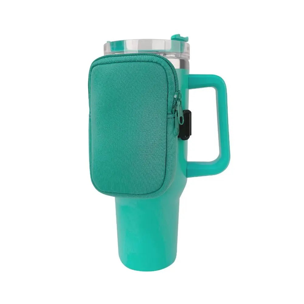 Water Bottle Pouch for Stanley Quencher Adventure E-green