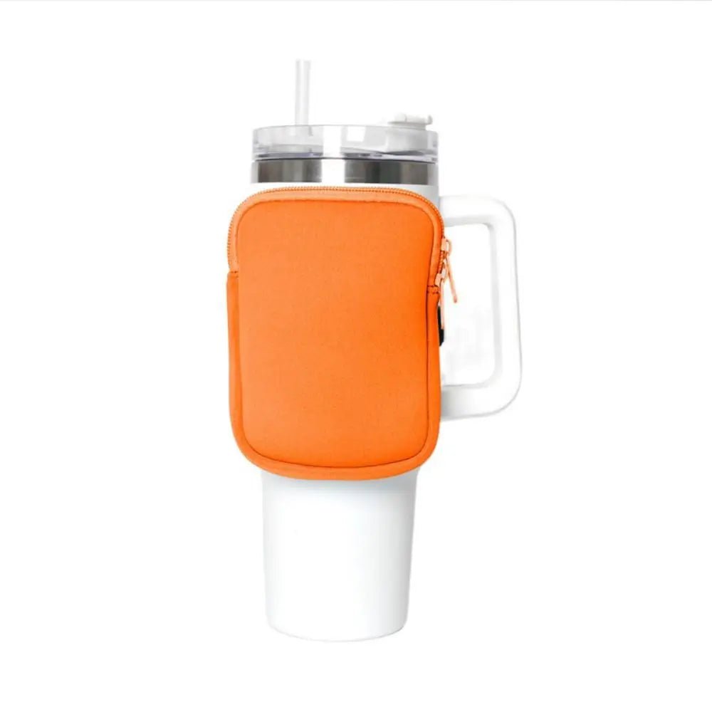 Water Bottle Pouch for Stanley Quencher Adventure R-orange