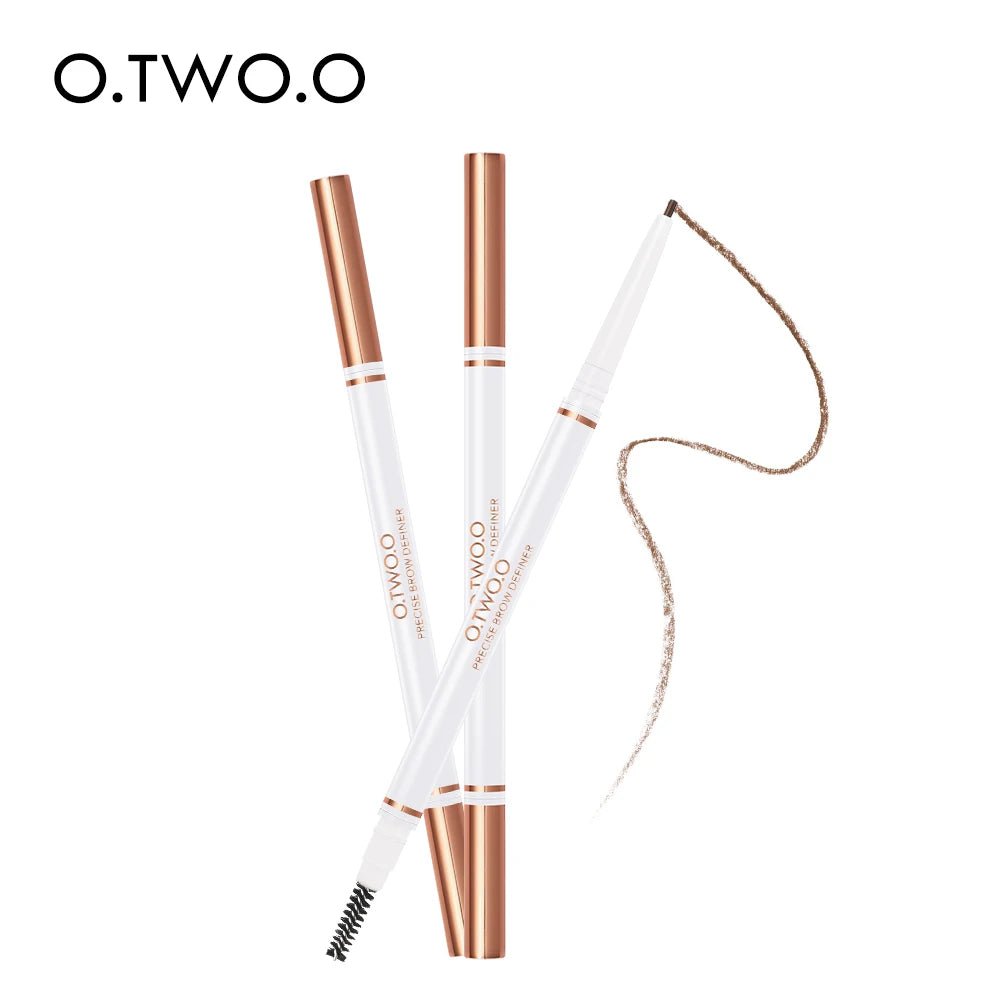 Waterproof Eyebrow Pencil: Natural, Long Lasting, Ultra Fine 1.5mm Brow Tint in Brown - Cosmetics Makeup