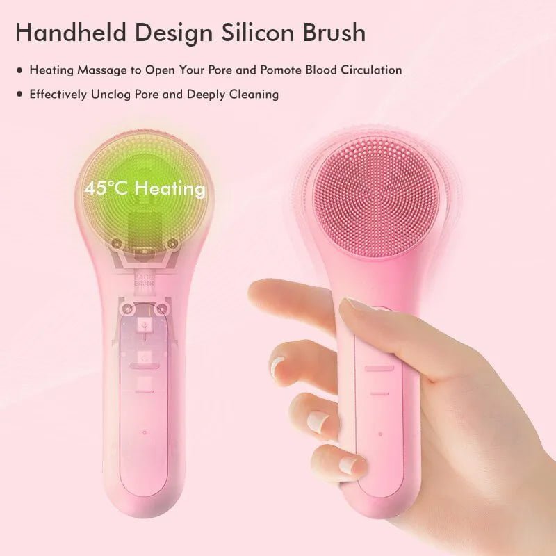 Waterproof Sonic Facial Cleansing Brush for Deep Cleaning XPRE119P