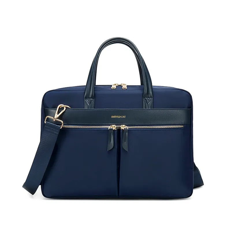 Waterproof Women's Laptop Bag: 13.3-15.6 Inch, Macbook Air/Pro, Shoulder Handbag Blue / 13.3 inches