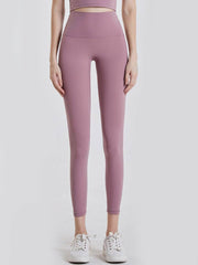 Wide Waistband Sports Leggings Lilac / S