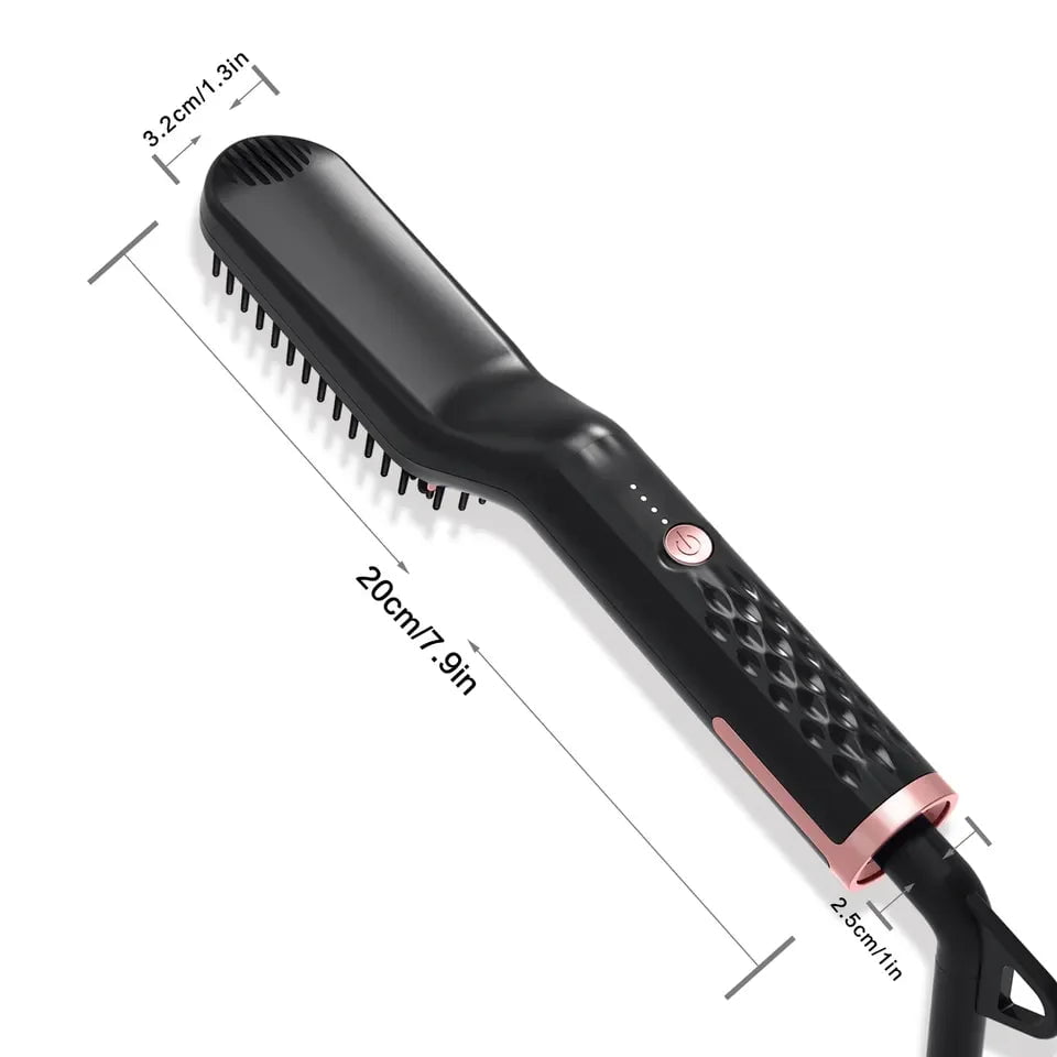 Wireless Beard Straightener Comb Unisex Hair Styling Tool