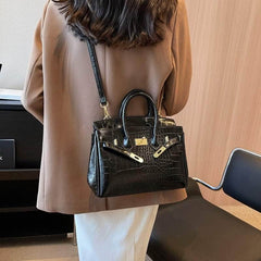 Women Crocodile Texture Handbag