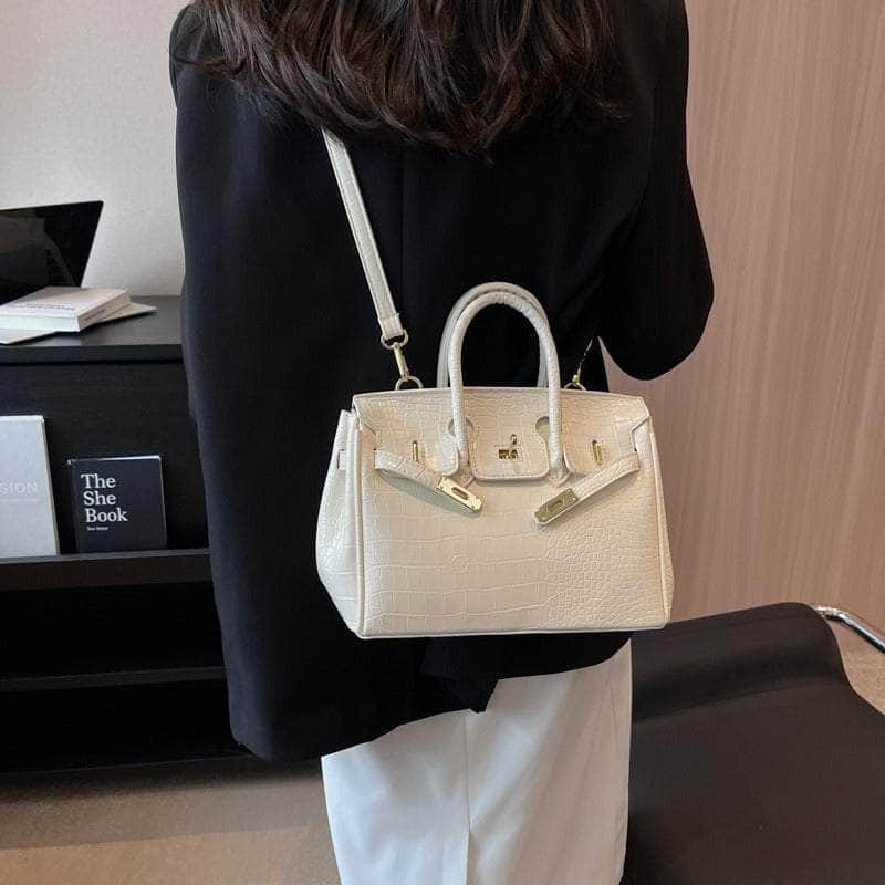 Women Crocodile Texture Handbag